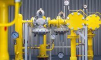 Gas,Equipment,Close-up.,Compressor,Station,With,Pressure,Gauges.,Gas,Equipment